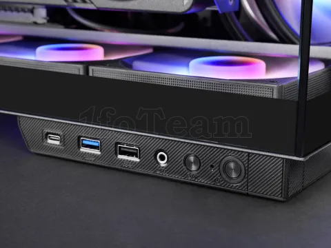Photo de Boitier Moyen Tour ATX Mars Gaming MC-3GF RGB avec panneaux vitrés (Noir)