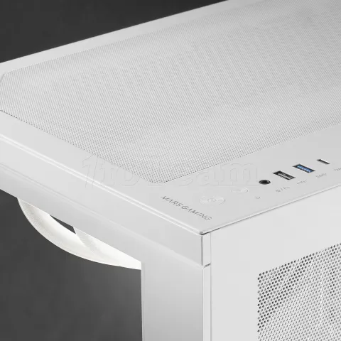 Photo de Boitier Moyen Tour ATX Mars Gaming MC-3T Core (Blanc)