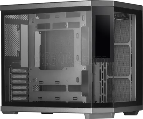 Photo de Boitier Moyen Tour ATX Mars Gaming MC-3T Core LCD avec panneaux vitrés (Noir)