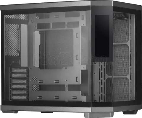 Photo de Boitier Moyen Tour ATX Mars Gaming MC-3T Core LCD avec panneaux vitrés (Noir)