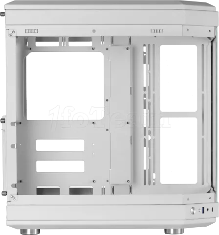 Photo de Boitier Moyen Tour ATX Mars Gaming MC-3T RGB avec panneaux vitrés (Blanc)