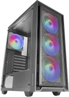 Photo de Boitier Moyen Tour ATX Mars Gaming MC-Air RGB avec panneau vitré (Noir)