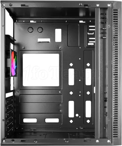 Photo de Boitier Moyen Tour ATX Mars Gaming MC-Blaze RGB avec panneaux vitrés (Noir)