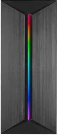 Photo de Boitier Moyen Tour ATX Mars Gaming MC-Blaze RGB avec panneaux vitrés (Noir)