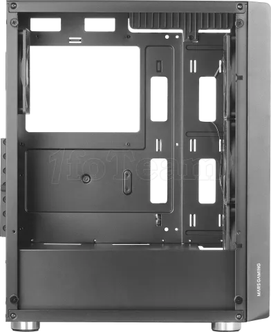 Photo de Boitier Moyen Tour ATX Mars Gaming MC-F RGB avec panneau vitré (Noir)