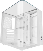 Photo de Boitier Moyen Tour ATX Mars Gaming MC-INFINIOLITE avec panneaux vitrés (Blanc)