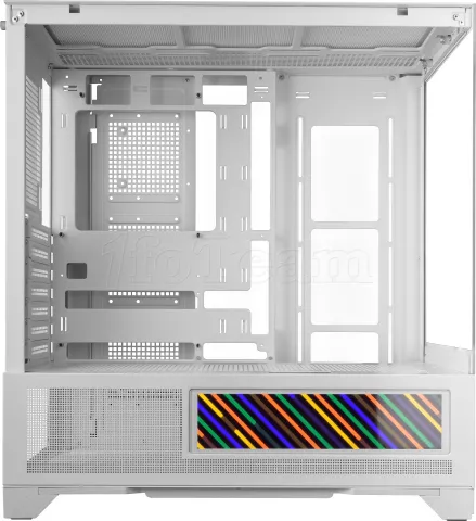 Photo de Boitier Moyen Tour ATX Mars Gaming MC-LCDX avec panneaux vitrés (Blanc)