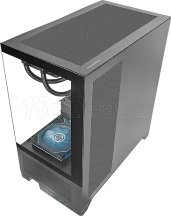Photo de Boitier Moyen Tour ATX Mars Gaming MC-LCDX avec panneaux vitrés (Noir)