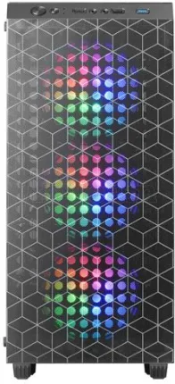 Photo de Boitier Moyen Tour ATX Mars Gaming MC-Mag RGB avec panneau vitré (Noir)