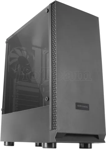 Photo de Boitier Moyen Tour ATX Mars Gaming MC-MCN2 avec panneau vitré (Noir)