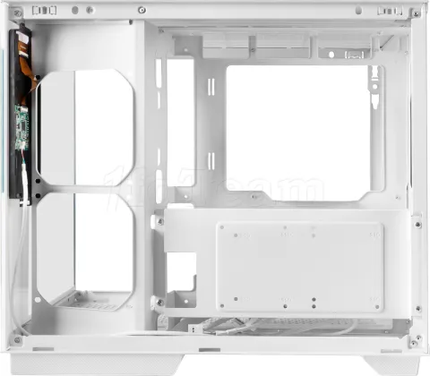 Photo de Boitier Moyen Tour ATX Mars Gaming MC-Mirage avec panneaux vitrés (Blanc)