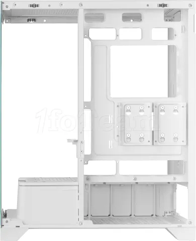 Photo de Boitier Moyen Tour ATX Mars Gaming MC-Prisma avec panneaux vitrés (Blanc)