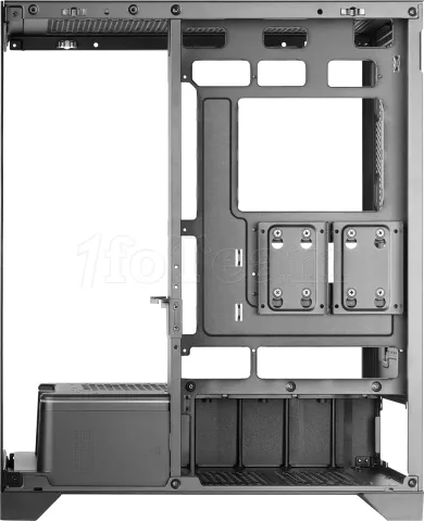 Photo de Boitier Moyen Tour ATX Mars Gaming MC-Prisma avec panneaux vitrés (Noir)