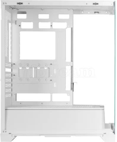 Photo de Boitier Moyen Tour ATX Mars Gaming MC-Prisme avec panneaux vitrés (Blanc)
