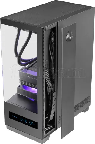Photo de Boitier Moyen Tour ATX Mars Gaming MC-Pulsar avec panneaux vitrés (Noir)