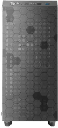 Photo de Boitier Moyen Tour ATX Mars Gaming MC-Q3 RGB avec panneau vitré (Noir)