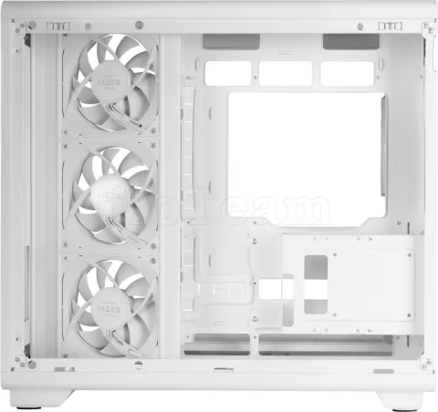 Photo de Boitier Moyen Tour ATX Mars Gaming MC-REVMAX RGB avec panneaux vitrés (Blanc)