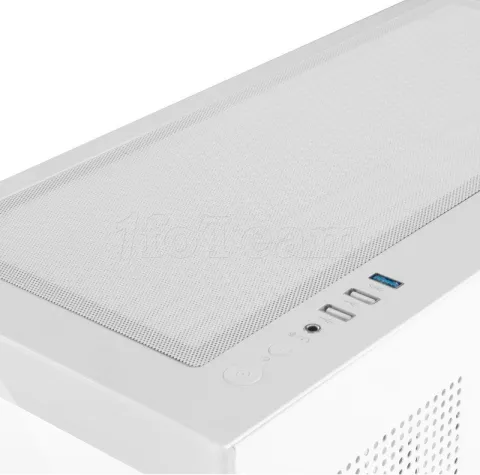 Photo de Boitier Moyen Tour ATX Mars Gaming MC-Set avec panneau vitré (Blanc)