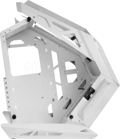 Photo de Boitier Moyen Tour ATX Mars Gaming MC-Titan RGB avec panneaux vitrés (Blanc)