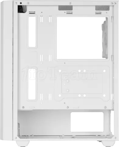 Photo de Boitier Moyen Tour ATX Mars Gaming MC-Volt RGB avec panneau vitré (Blanc)