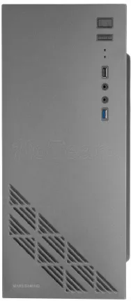 Photo de Boitier Moyen Tour ATX Mars Gaming MC100 RGB avec panneau vitré (Noir)