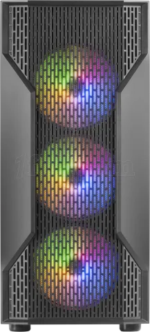 Photo de Boitier Moyen Tour ATX Mars Gaming MCA RGB avec panneau vitré (Noir)