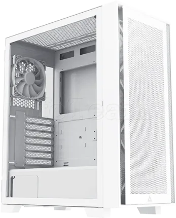 Photo de Boitier Moyen Tour ATX Montech Air 1000 Lite avec panneau vitré (Blanc)