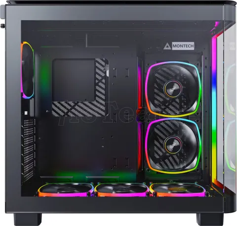 Photo de Boitier Moyen Tour ATX Montech King 95 Pro RGB avec panneaux vitrés (Noir)