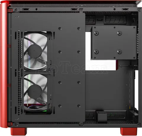 Photo de Boitier Moyen Tour ATX Montech King 95 Pro RGB avec panneaux vitrés (Rouge)