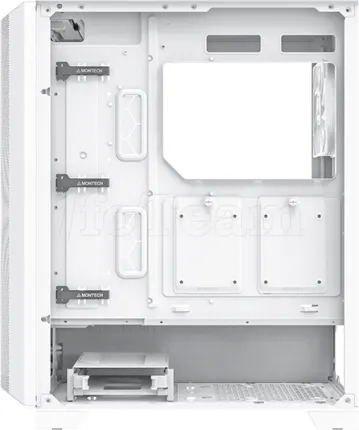 Photo de Boitier Moyen Tour ATX Montech Sky One Lite RGB avec panneau vitré (Blanc)