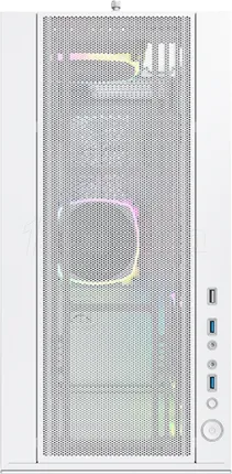Photo de Boitier Moyen Tour ATX Montech Sky Two RGB avec panneaux vitrés (Blanc)