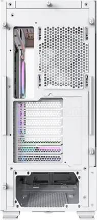 Photo de Boitier Moyen Tour ATX Montech Sky Two RGB avec panneaux vitrés (Blanc)
