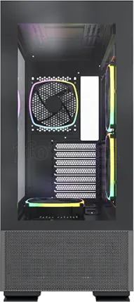 Photo de Boitier Moyen Tour ATX Montech Sky Two RGB avec panneaux vitrés (Noir)