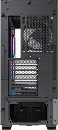 Photo de Boitier Moyen Tour ATX Montech Sky Two RGB avec panneaux vitrés (Noir)