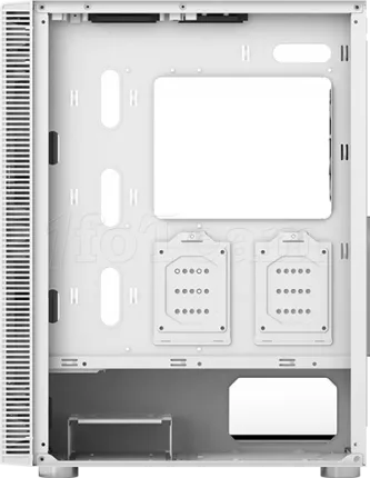 Photo de Boitier Moyen Tour ATX Montech X3 Glass RGB avec panneaux vitrés (Blanc)