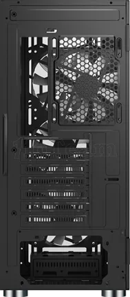 Photo de Boitier Moyen Tour ATX Montech X3 Glass RGB avec panneaux vitrés (Noir)