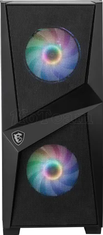 Photo de Boitier Moyen Tour ATX MSI Mag Forge 100M RGB avec panneau vitré (Noir)