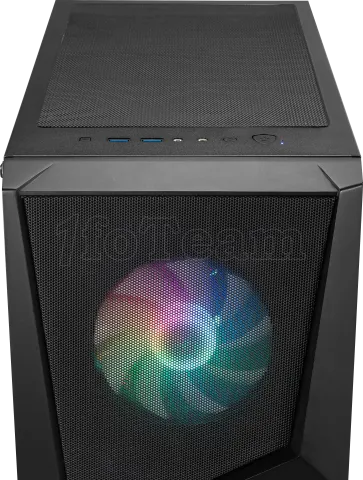 Photo de Boitier Moyen Tour ATX MSI Mag Forge 100M RGB avec panneau vitré (Noir)