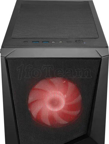 Photo de Boitier Moyen Tour ATX MSI Mag Forge 100R RGB avec panneau vitré (Noir)