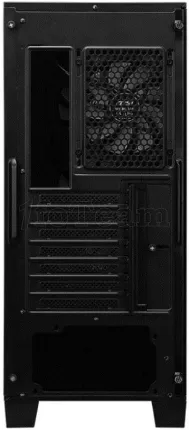 Photo de Boitier Moyen Tour ATX MSI Mag Forge 120A Airflow RGB avec panneau vitré (Noir)