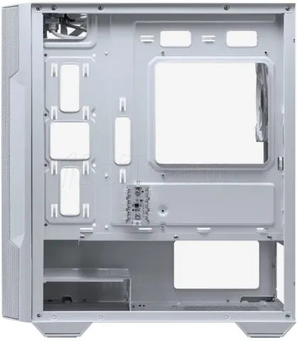 Photo de Boitier Moyen Tour ATX MSI Mag Forge M100R RGB avec panneau vitré (Blanc)