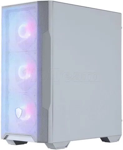 Photo de Boitier Moyen Tour ATX MSI Mag Forge M100R RGB avec panneau vitré (Blanc)