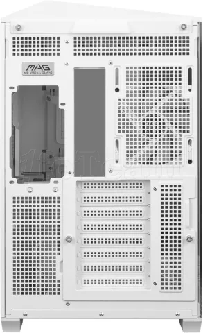 Photo de Boitier Moyen Tour ATX MSI Mag Pano 100R Project Zero RGB avec panneaux vitrés (Blanc)