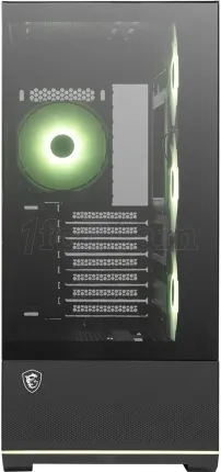 Photo de Boitier Moyen Tour ATX MSI Mag Pano 110R Project Zero RGB avec panneaux vitrés (Noir)