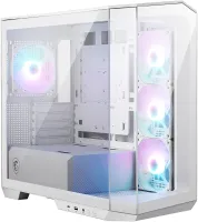 Photo de Boitier Moyen Tour ATX MSI Mag Pano M100R Project Zero RGB avec panneaux vitrés (Blanc)