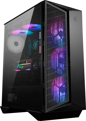 Photo de Boitier Moyen Tour ATX MSI MPG Gungnir 110M RGB avec panneaux vitrés (Noir)