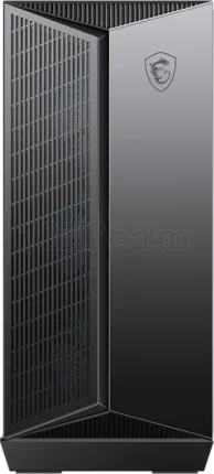 Photo de Boitier Moyen Tour ATX MSI MPG Gungnir 111R RGB avec panneaux vitrés (Noir)