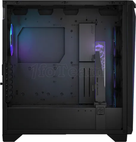 Photo de Boitier Moyen Tour ATX MSI MPG Gungnir 300R Airflow RGB avec panneaux vitrés (Noir)