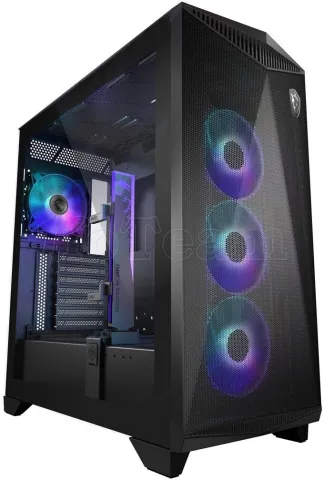 Photo de Boitier Moyen Tour ATX MSI MPG Gungnir 300R Airflow RGB avec panneaux vitrés (Noir)