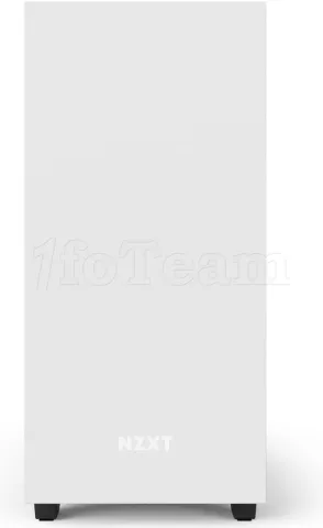 Photo de Boitier Moyen Tour ATX NZXT H500 avec panneau vitré (Noir/Blanc)